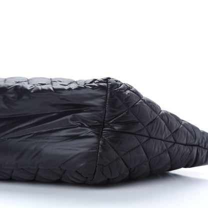 Chanel Nylon Quilted Small Coco Cocoon Tote Black 10 of 10