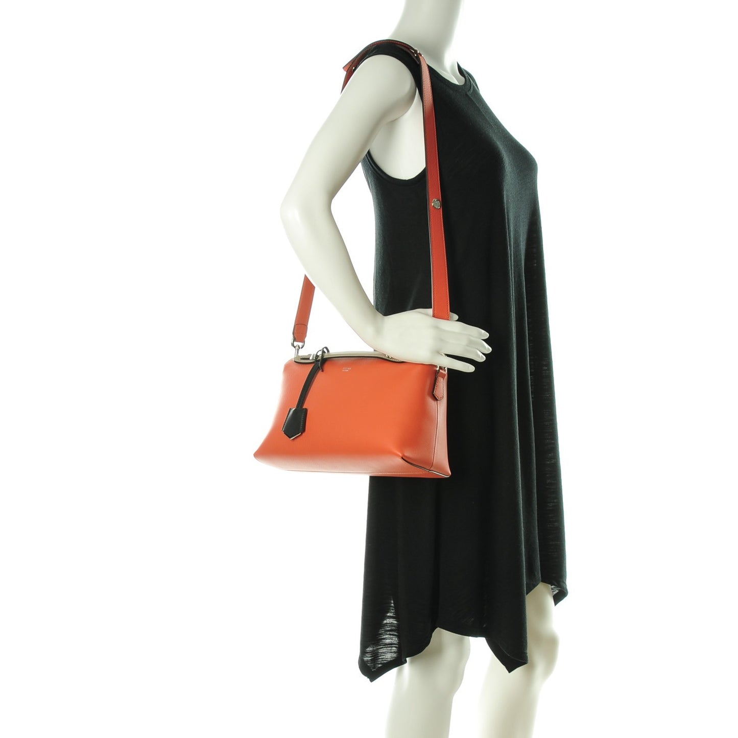 Vitello Dolce 4 Color Medium By The Way Boston Bag Pimento Black Multicolor
