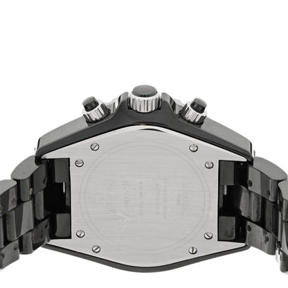 Chanel Stainless Steel Ceramic 41mm J12 Chronograph Automatic Watch Black 4 of 5