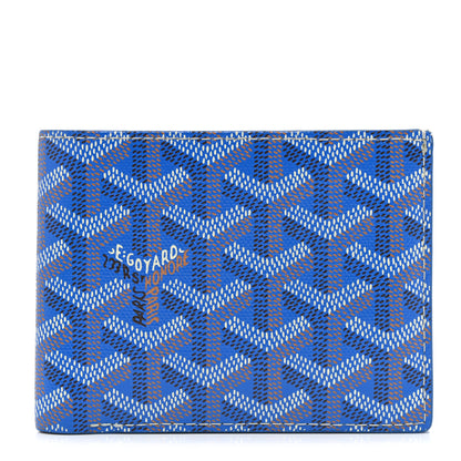 Goyard Goyardine Bi-Fold Victoire PM Wallet Sky Blue 1 of 8