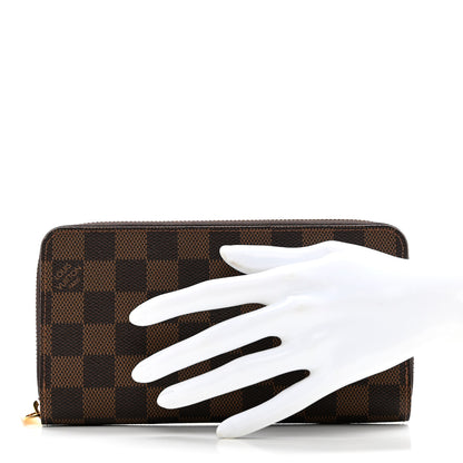 Louis Vuitton Damier Ebene Zippy Wallet 2 of 7