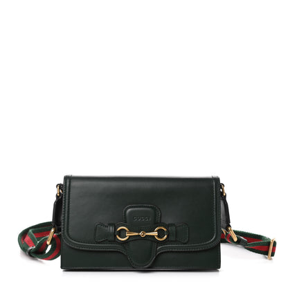 Gucci Calfskin Lady Web Convertible Wallet Green 1 of 4