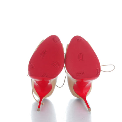 Christian Louboutin Kid Megavamp 100 Pumps 35 Nude 5 of 8