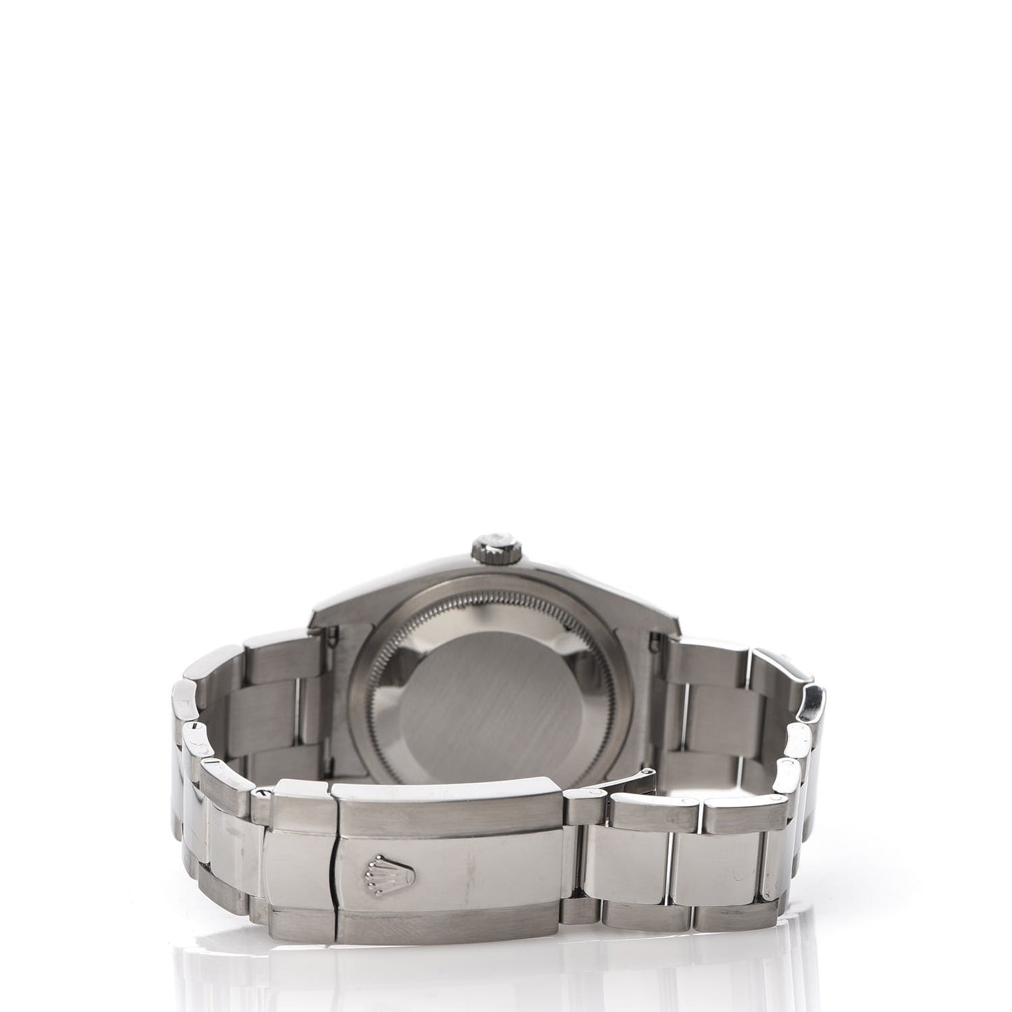 Stainless Steel 18K White Gold Diamond 36mm Oyster Perpetual Datejust Watch Silver 116234