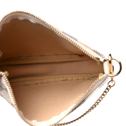 Louis Vuitton Damier Azur Mini Pochette Accessories 5 of 9