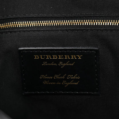 Burberry Grainy Calfskin House Check Small Canterbury Olive Melange 9 of 10