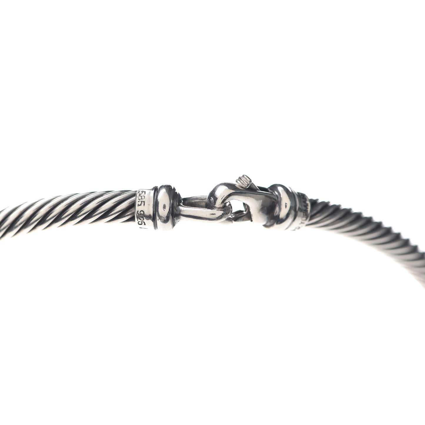 Sterling Silver 14K Yellow Gold 5mm Cable Choker Necklace