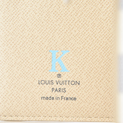 Louis Vuitton Damier Azur Small Ring Agenda Cover 6 of 9