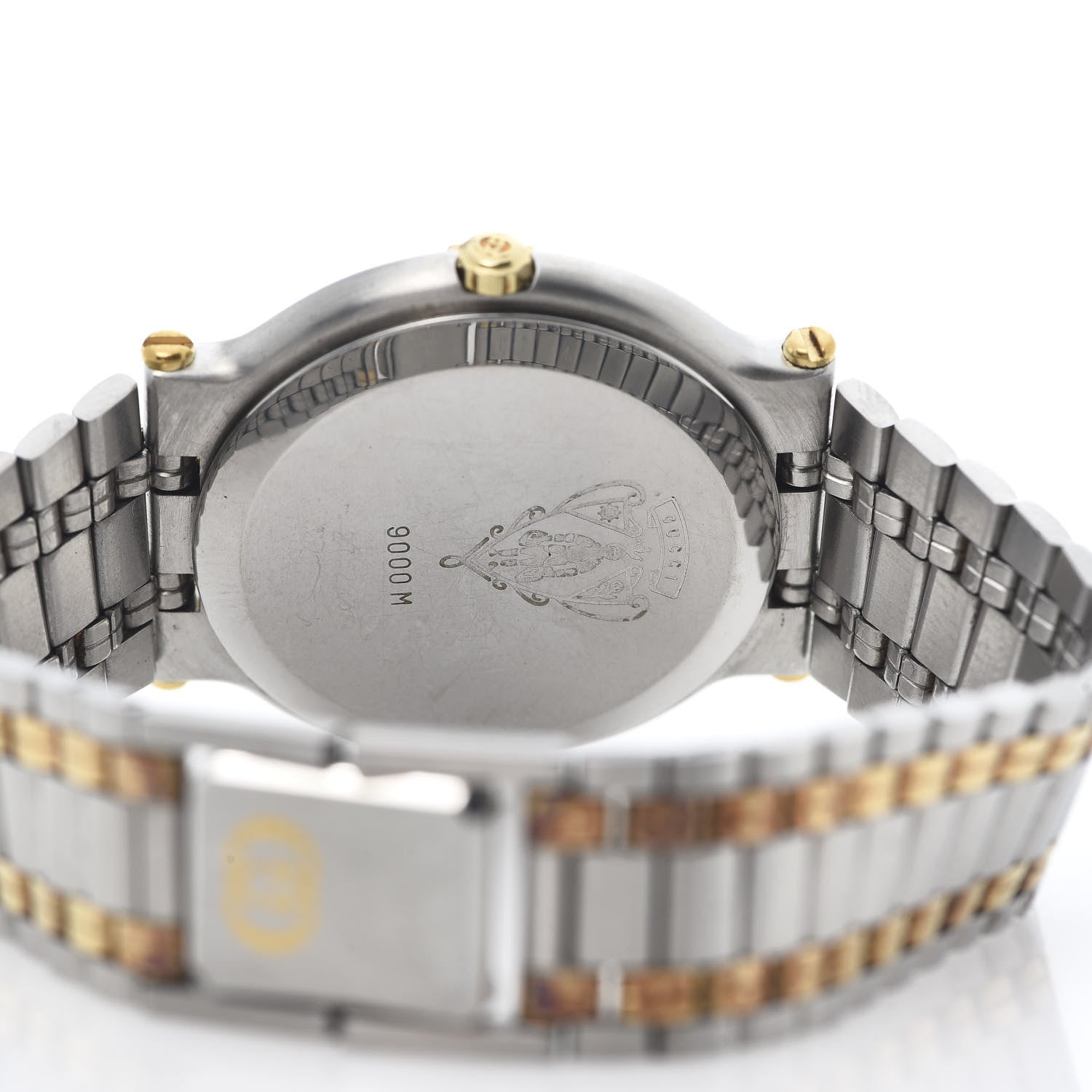 Gucci Stainless Steel 32mm 9000M Quartz Watch Gold 5 of 7