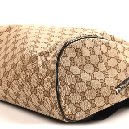 Gucci Monogram Travel Backpack Dark Brown 10 of 10