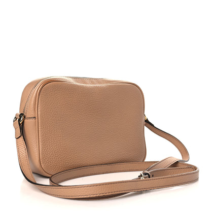 Gucci Pebbled Calfskin Small Soho Disco Bag Camelia 3 of 11