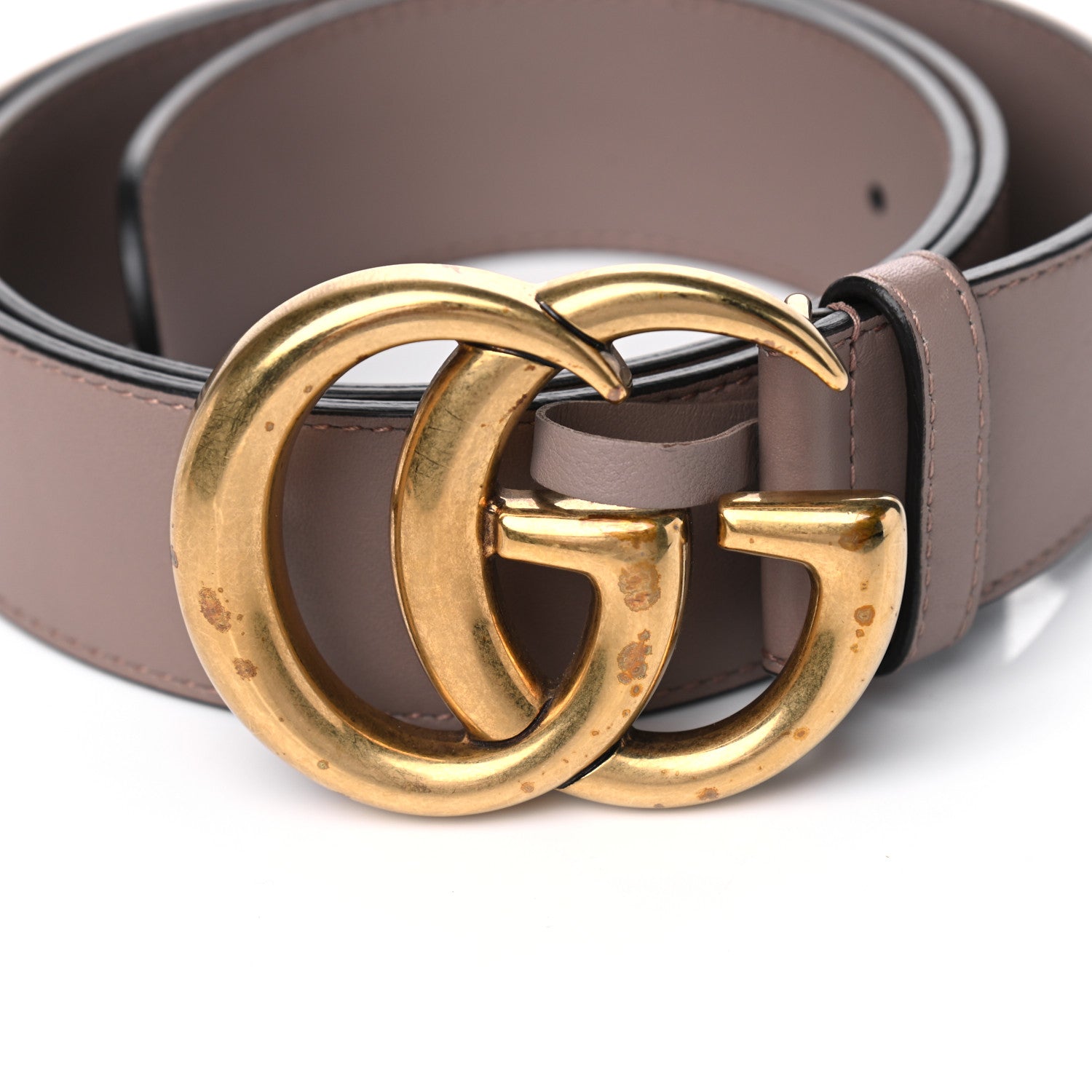 Gucci Calfskin Double G 40mm Belt 90 36 Porcelain Rose 5 of 5