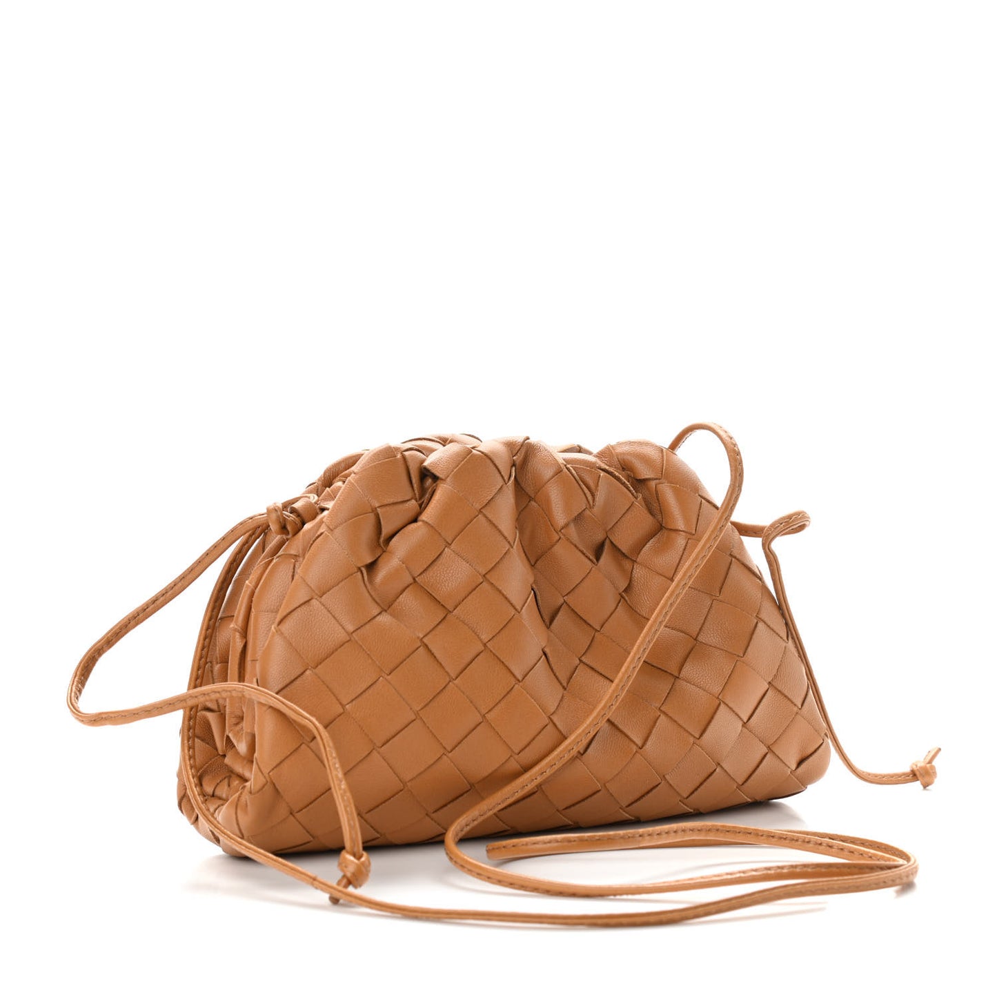 Nappa Intrecciato The Mini Pouch Carmel