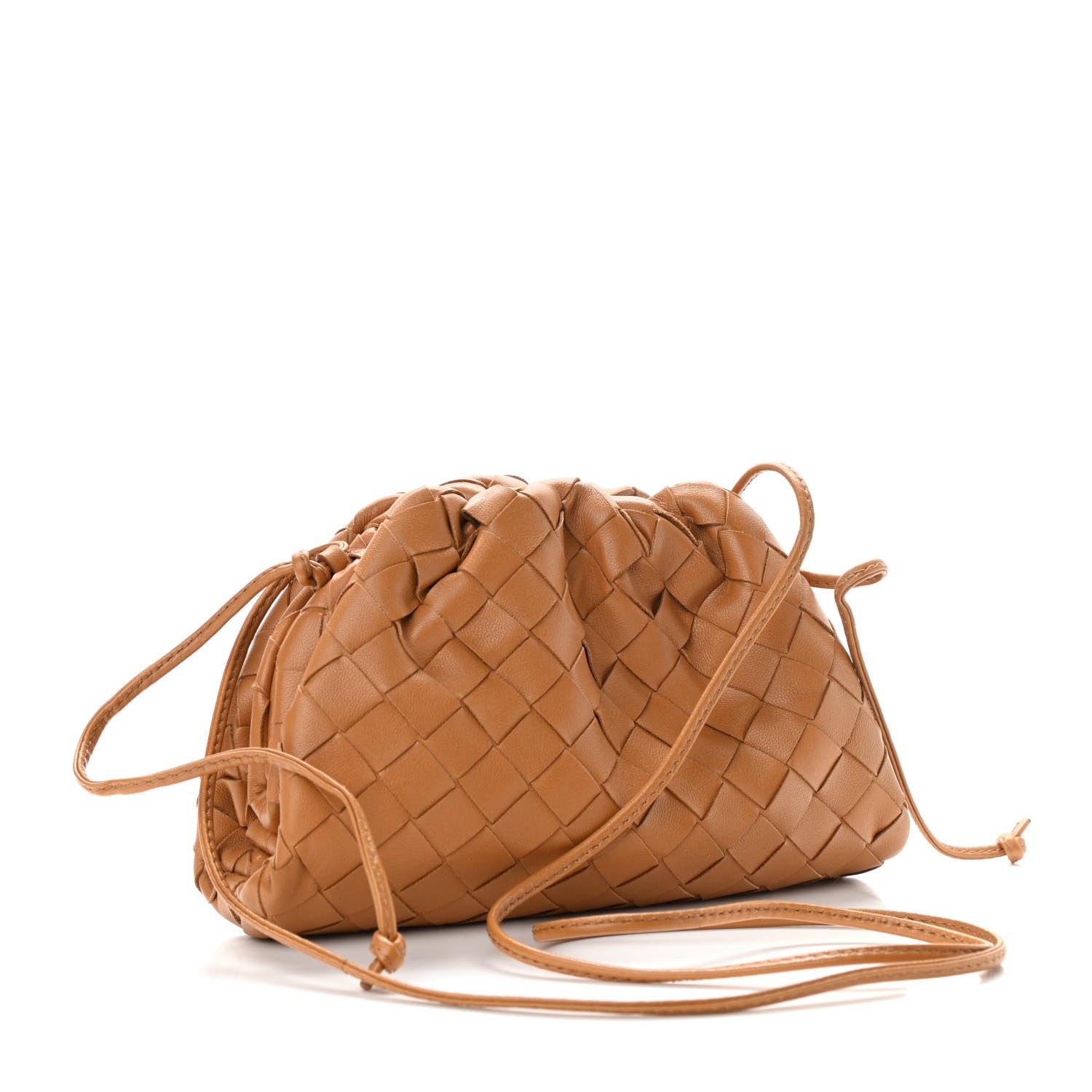 Bottega Veneta Nappa Intrecciato The Mini Pouch Carmel 3 of 11