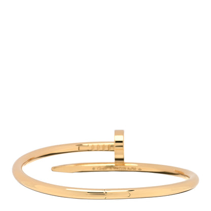 Cartier 18K Yellow Gold Juste Un Clou Bracelet 15 2 of 4