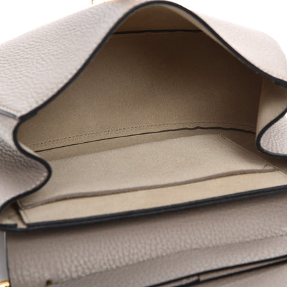 Chloe Grained Lambskin Mini Drew Shoulder Bag Motty Grey 5 of 6