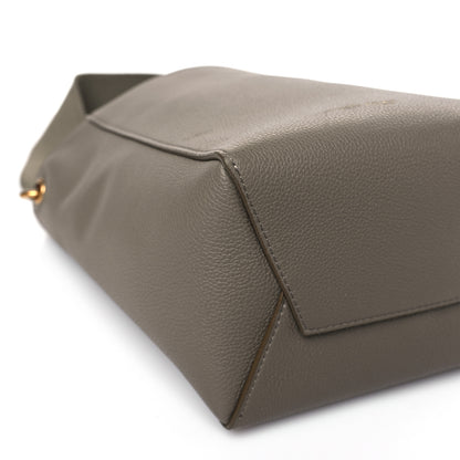 Celine Soft Grained Calfskin Small Sangle Bucket Bag Taupe 7 of 9