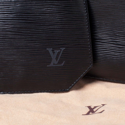 Louis Vuitton Epi Sac D'Epaule Black 7 of 11