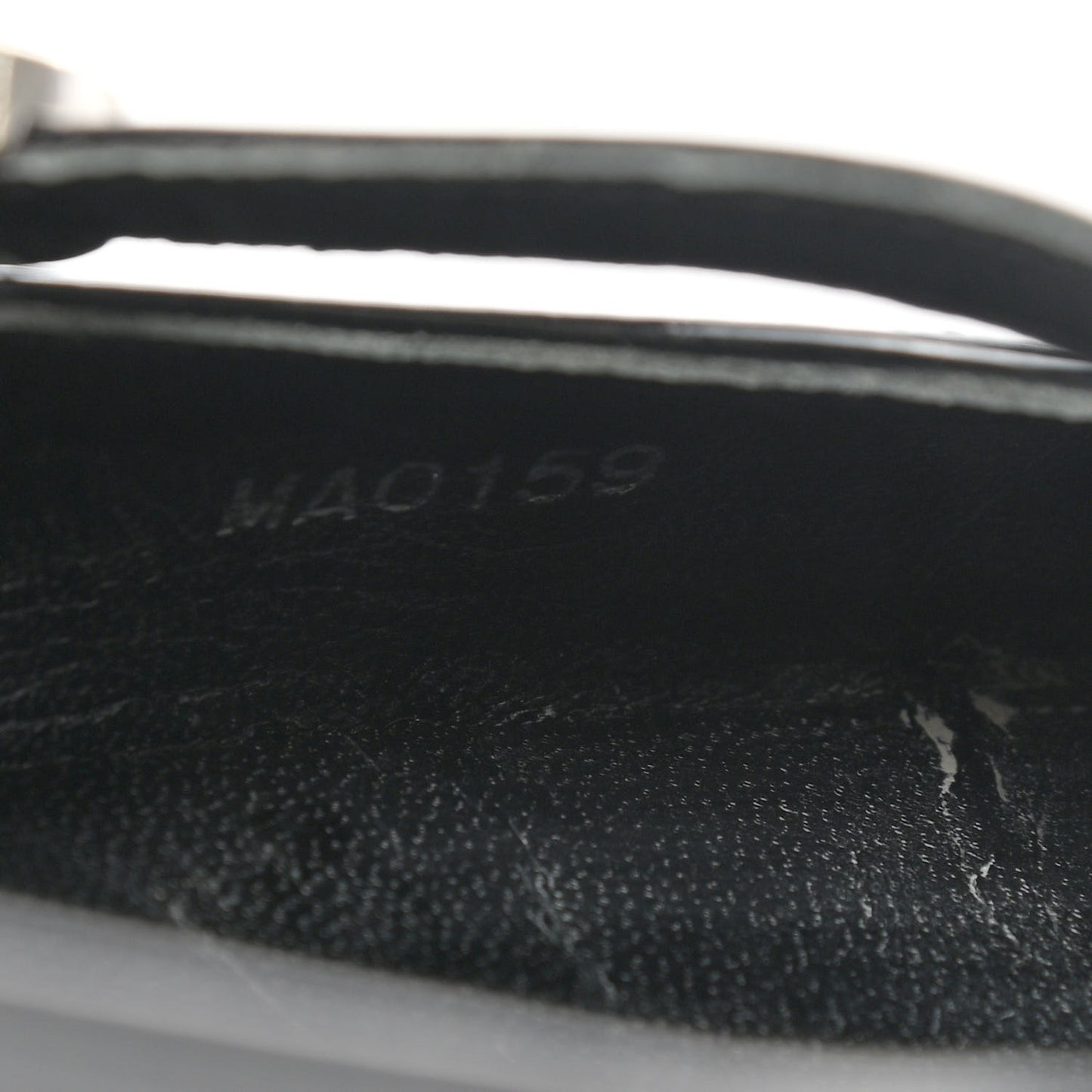 Patent Uniformes Ballerina Flat 38 Black