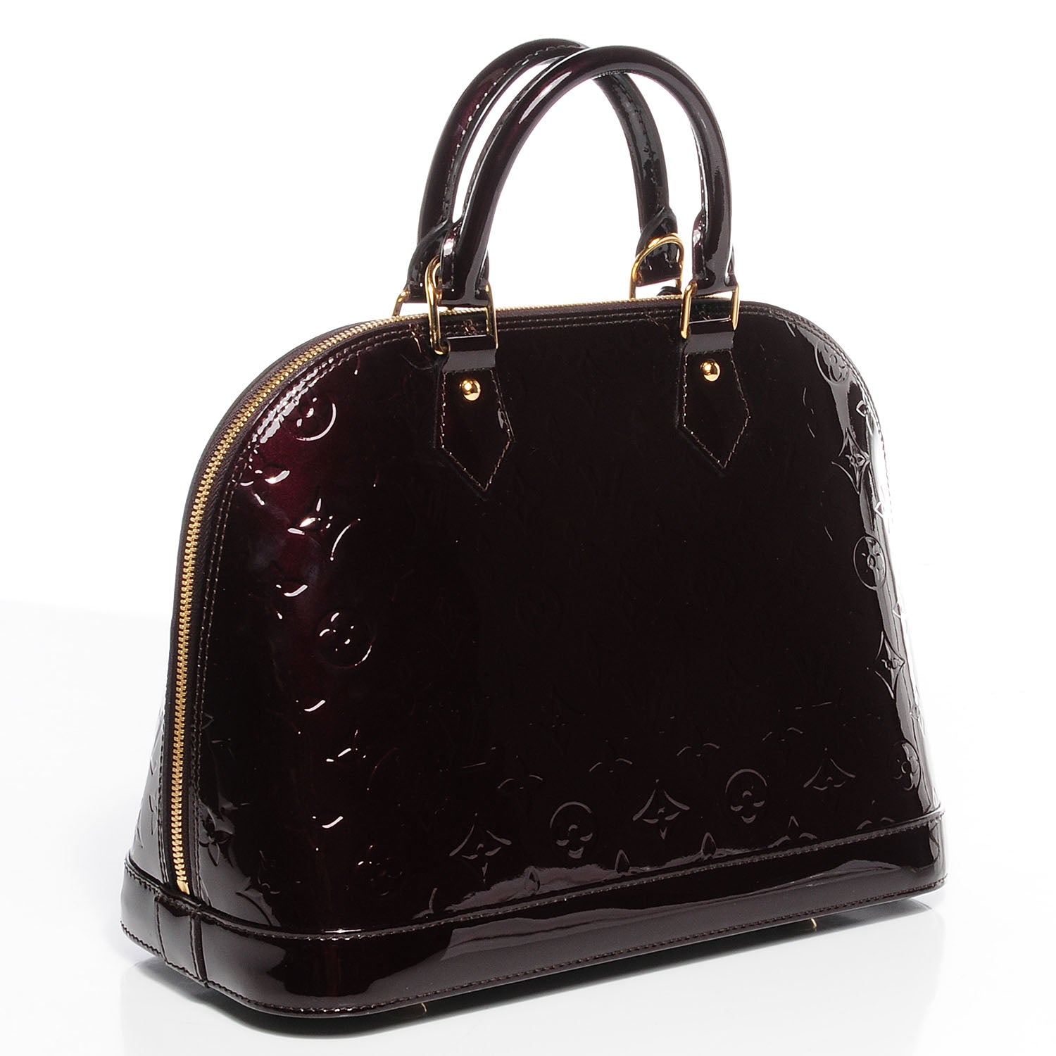 Louis Vuitton Vernis Alma PM Amarante 3 of 9