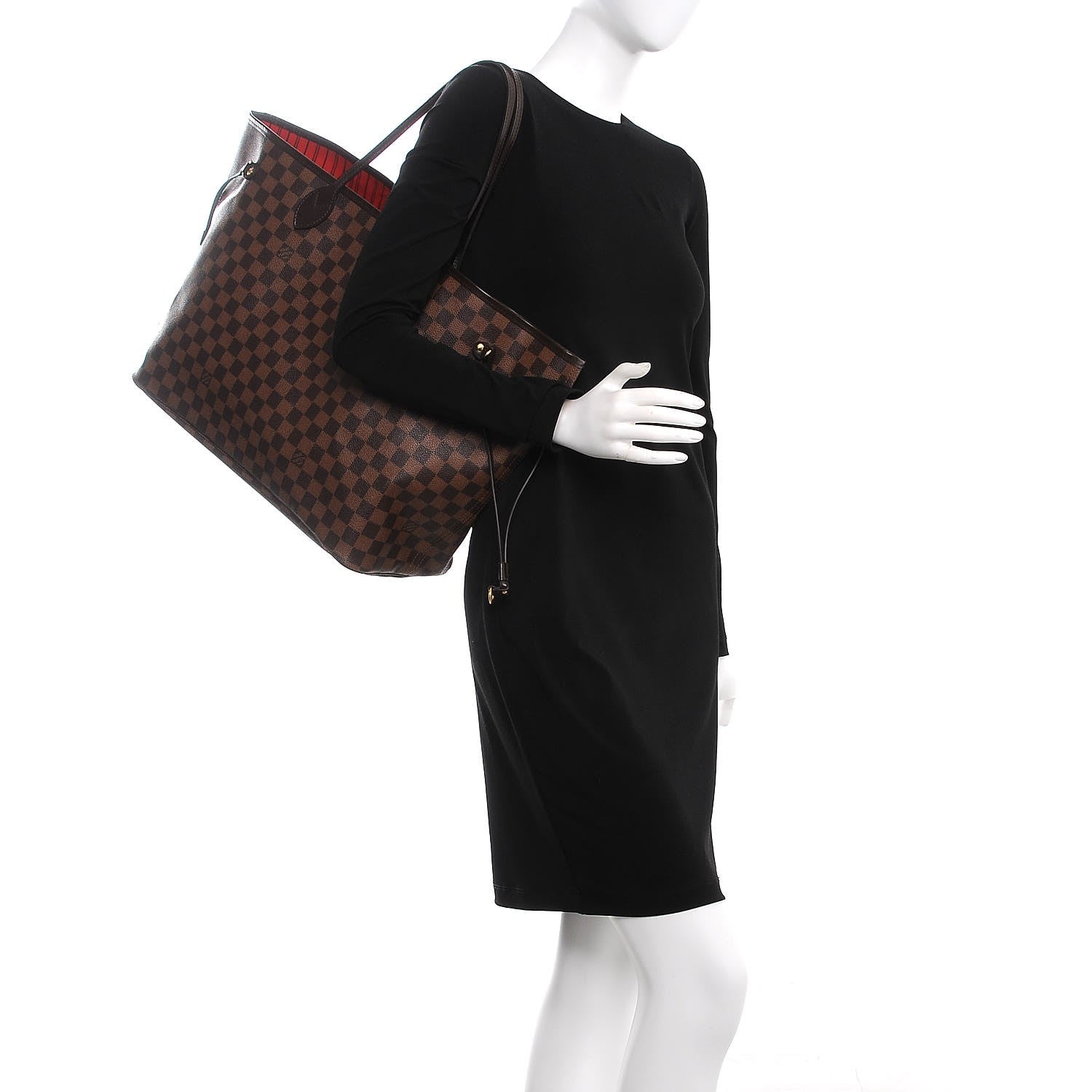 Louis Vuitton Damier Ebene Neverfull GM 2 of 29