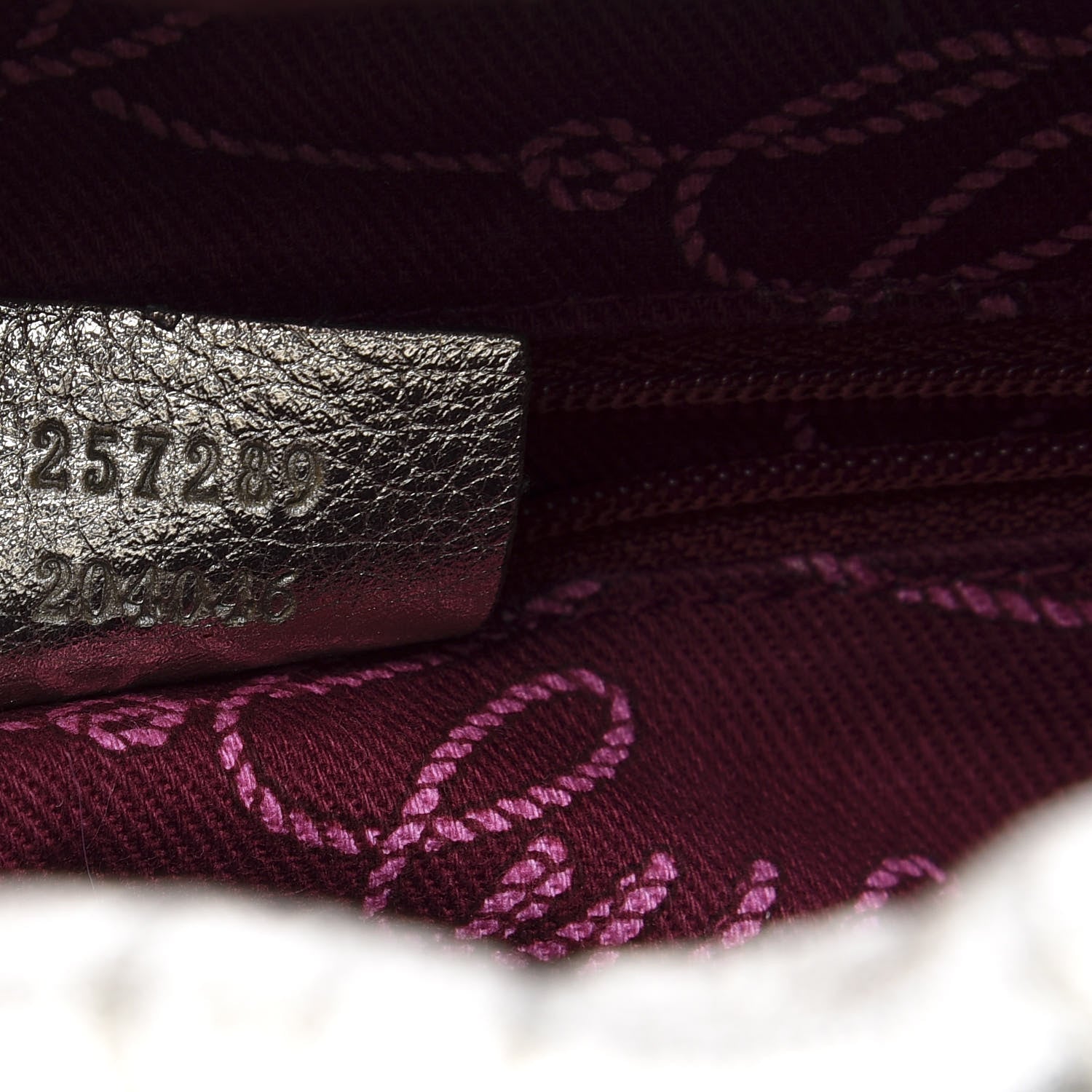Gucci Metallic Guccissima Small Boston Gold 6 of 10