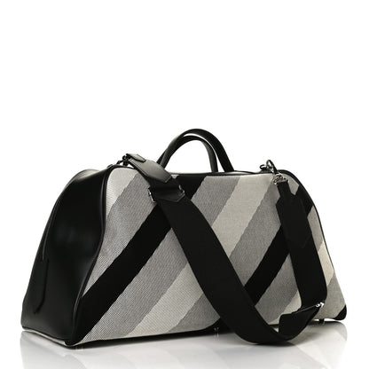 Hermes Toile H Sombrero II Bayadere Cavour Bag Ecru Black 3 of 13
