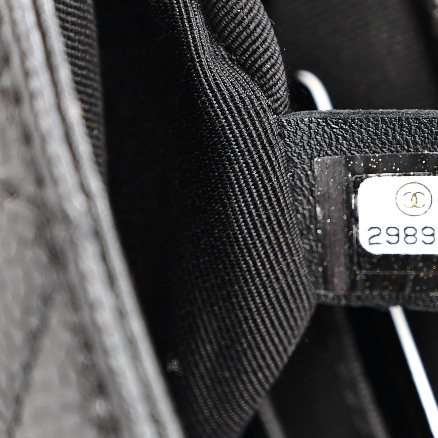 Chanel Caviar Quilted Incognito Mini Square Flap Black 7 of 10