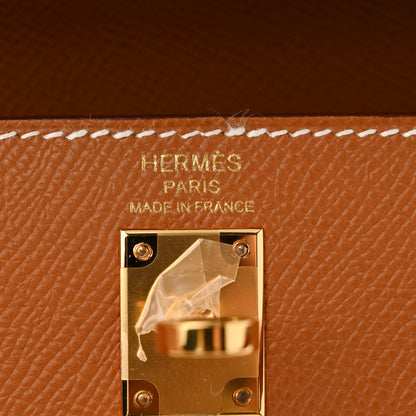 Hermes Epsom Kelly Sellier 25 Gold 6 of 11