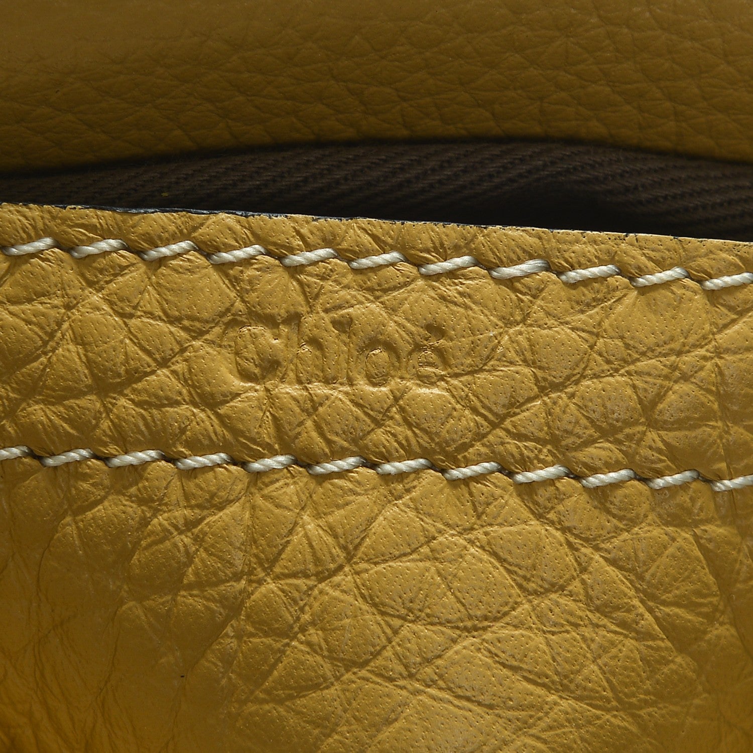 Chloe Calfskin Mini Marcie Round Crossbody Bag Sand Shell 6 of 6