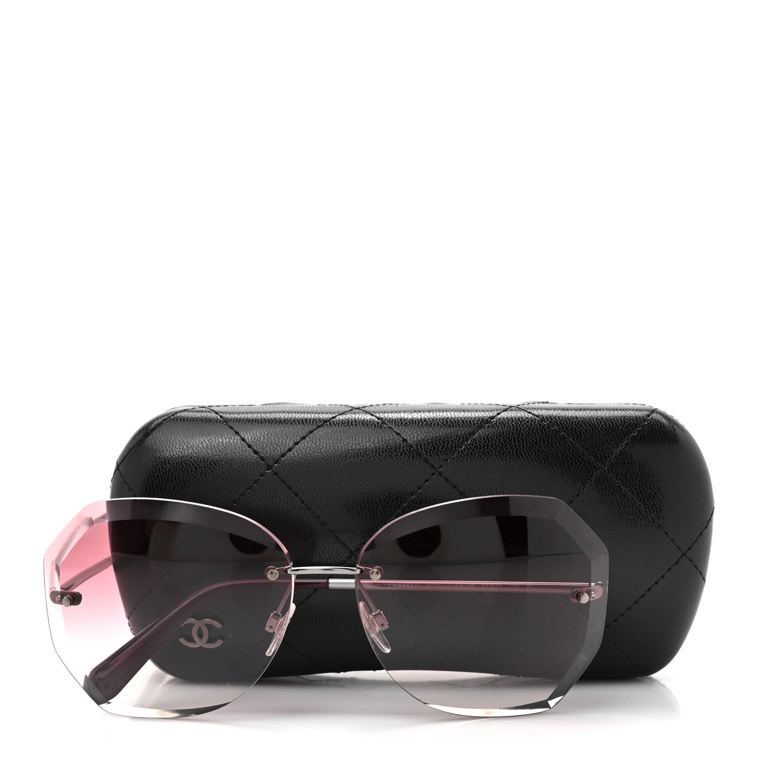 Chanel Metal Spring Round Sunglasses 4220 Pink 8 of 8