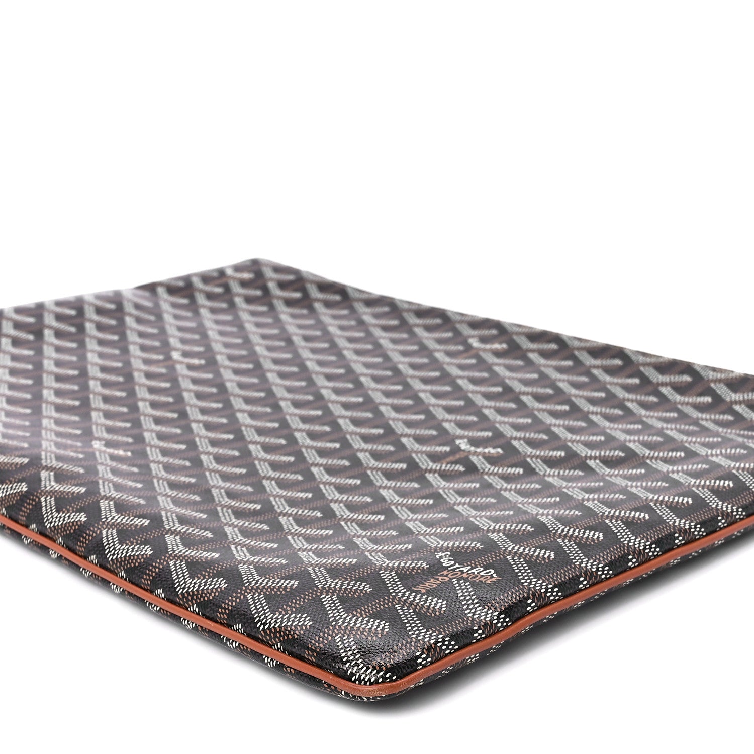 Goyard Goyardine Senat Pochette GM Black Gold 10 of 10