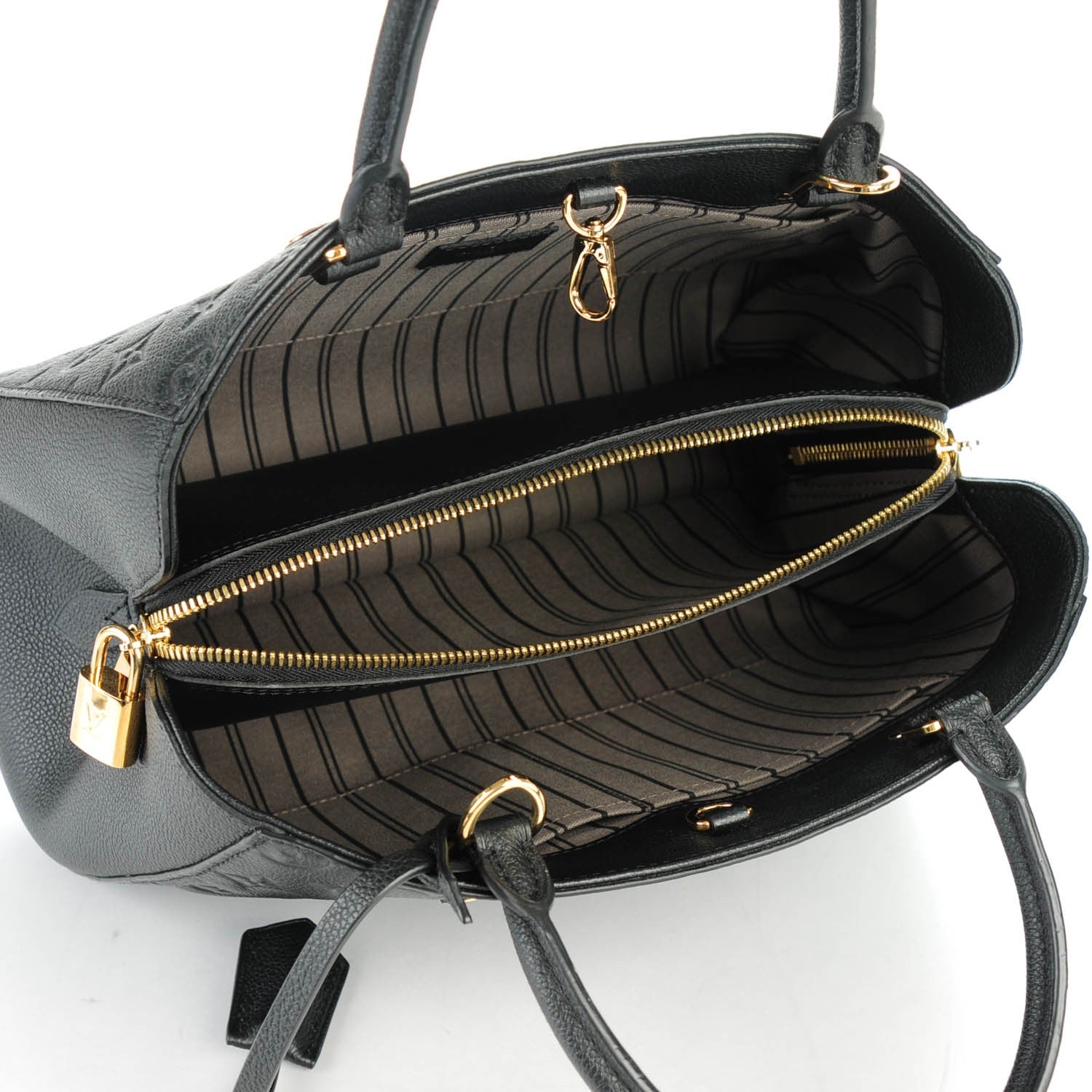Louis Vuitton Empreinte Montaigne MM Black 5 of 8