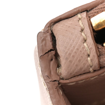 Prada Saffiano Large Galleria Double Zip Tote Cammeo 10 of 12