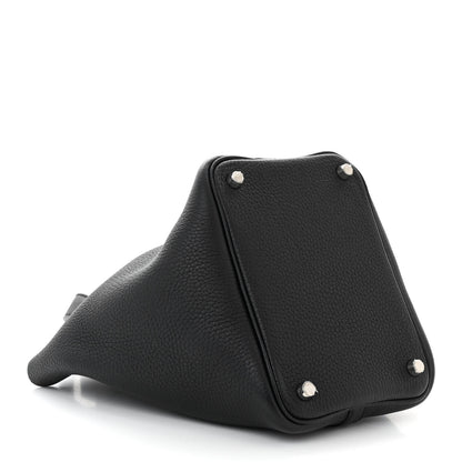 Hermes Taurillon Clemence Picotin Lock 18 PM Black 4 of 11