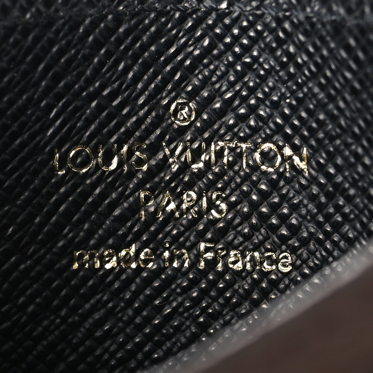 Reverse Monogram Card Holder