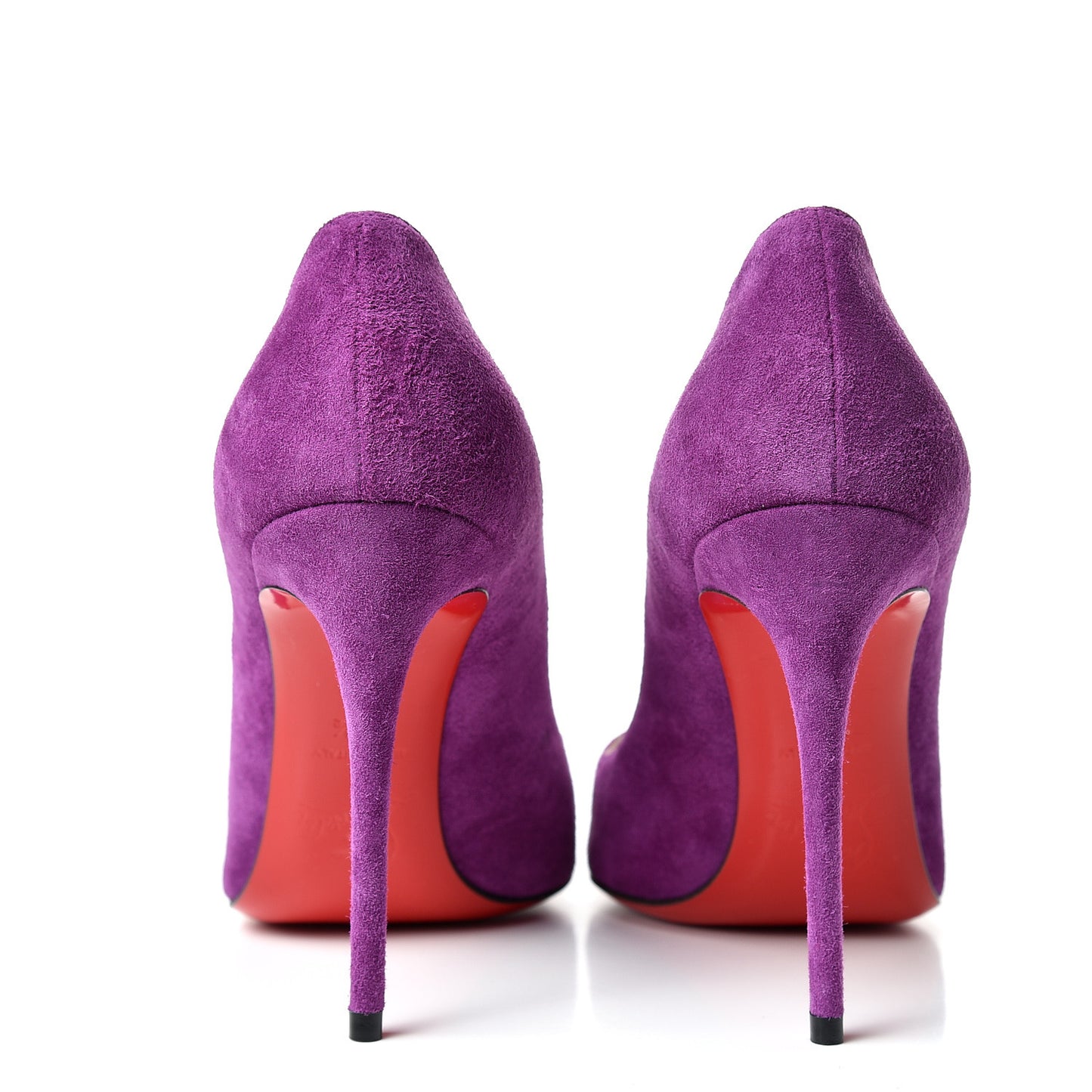 Veau Velours Pigalle Follies 100 Pumps 35.5 Cassis