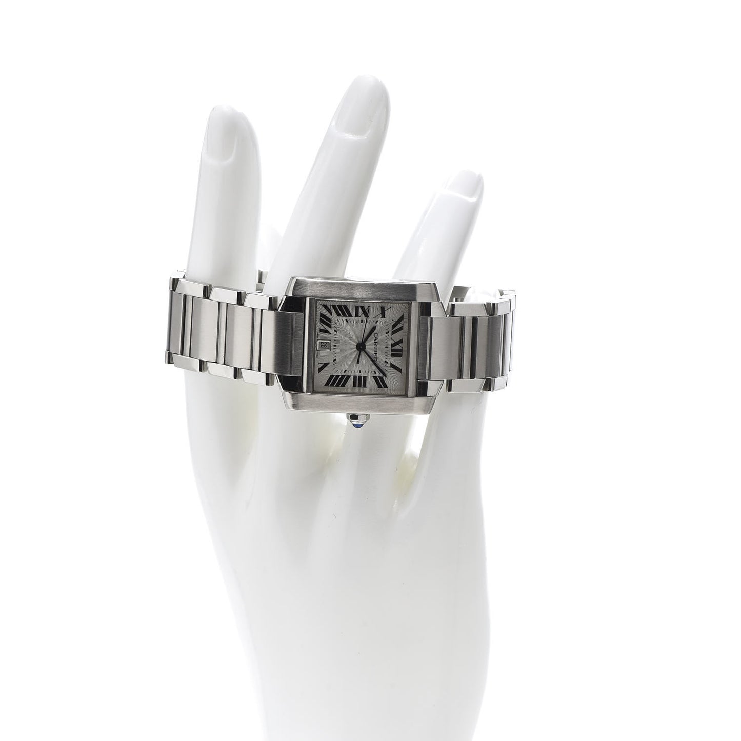 Stainless Steel 28mm Tank Francaise Automatic Watch