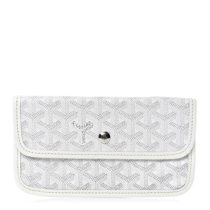 Goyard Goyardine Pouch White 1 of 6