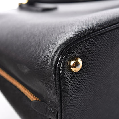 Prada Saffiano Lux Large Promenade Tote Black 9 of 17