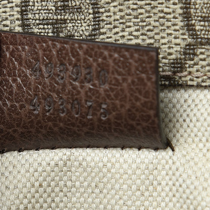 Gucci GG Supreme Monogram Neo Vintage Web Belt Bag Brown 7 of 10
