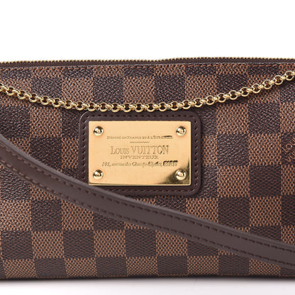 Louis Vuitton Damier Ebene Eva Clutch 10 of 10