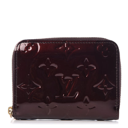 Louis Vuitton Vernis Zippy Coin Purse Amarante 1 of 12