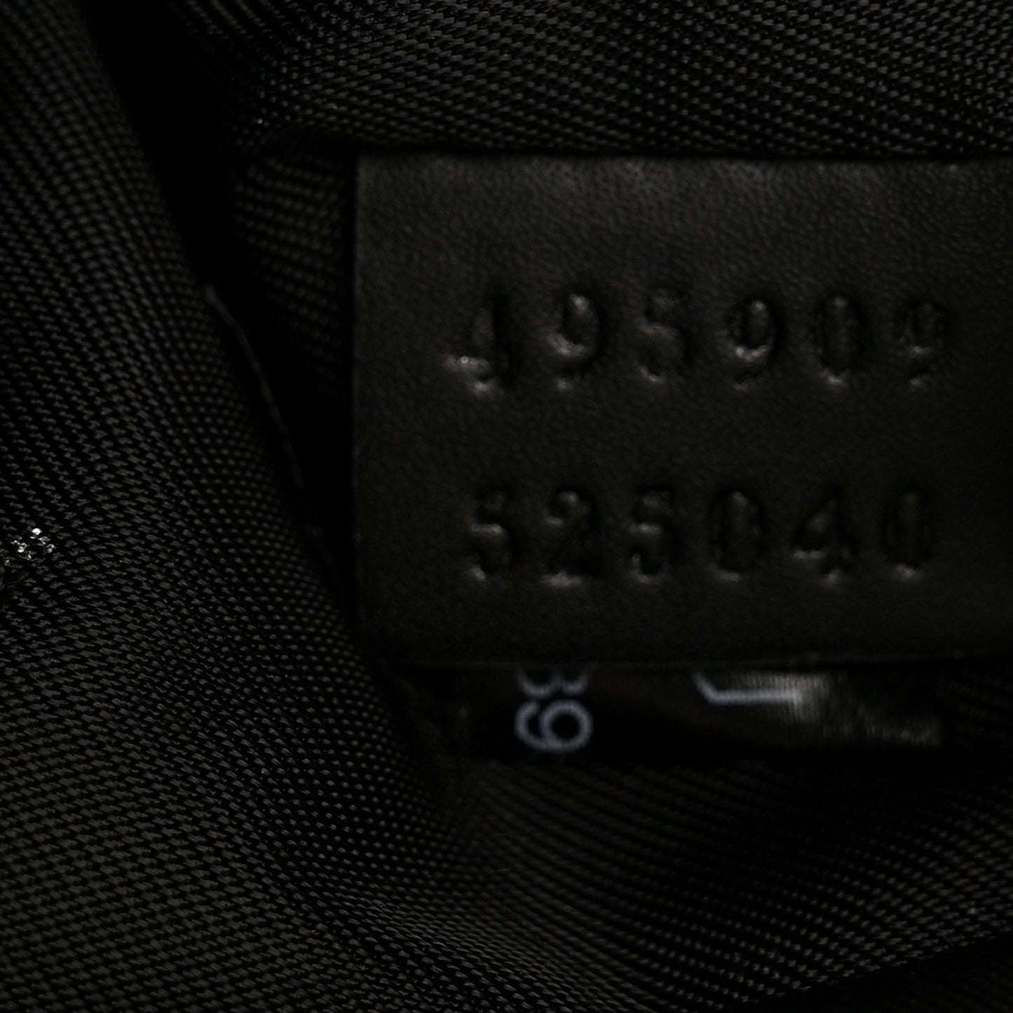GG Supreme Monogram Web Messenger Diaper Bag Black Grey