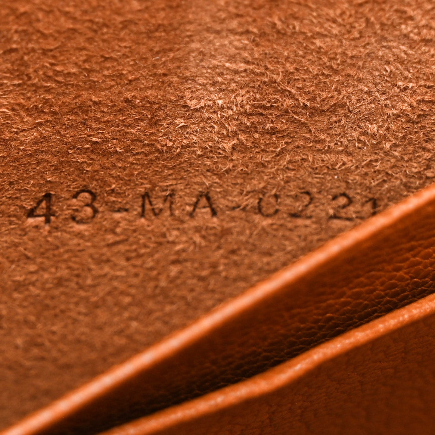 Goatskin Double Saddle Pouch Tan