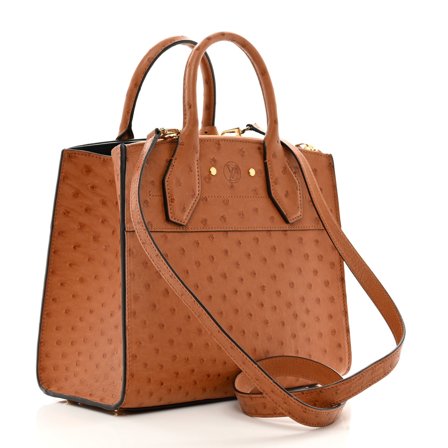 Ostrich City Steamer PM Cognac