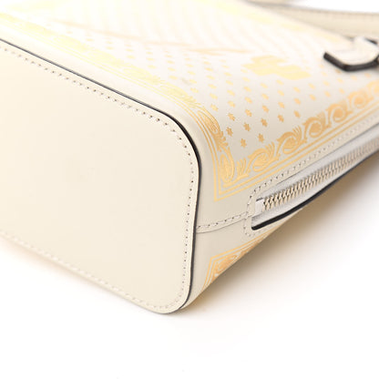 Gucci X SEGA Calfskin GUCCY Stars Mini Dome Shoulder Bag Mystic White Gold 9 of 9