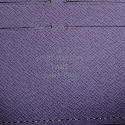 Louis Vuitton Monogram Multicolor Zippy Wallet Black Violet 6 of 6