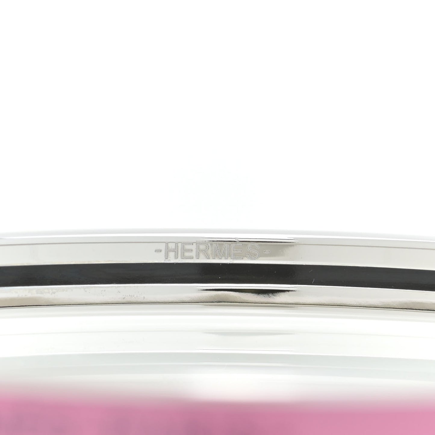 Enamel Printed Extra Narrow Printed Bracelet 70 Rose Patch