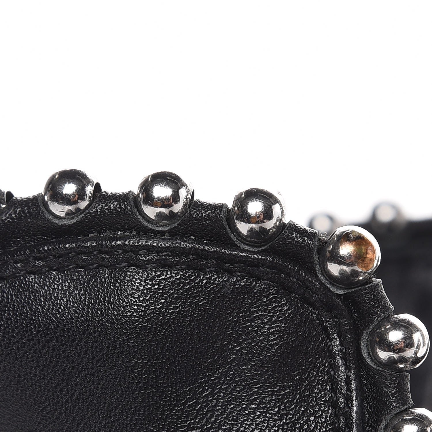 Alexander Wang Calfskin Studded Kori Cutout Boots 36 Black 13 of 15